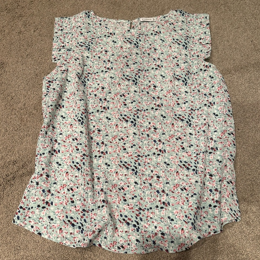 Floral Print Women's Top